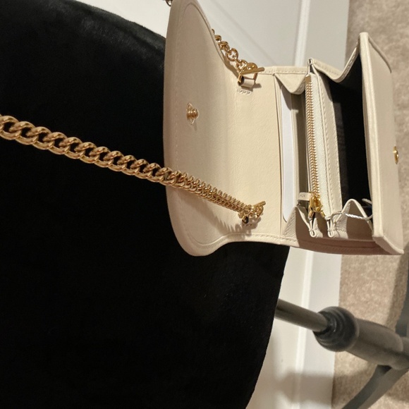 Gucci Blondie GG Wallet On Chain Crossbody Bag - Ivory - Picture 8 of 14